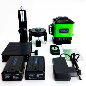 Nivel Laser 12 Linhas Verde 3d Recarregável Autonivelante Exbom