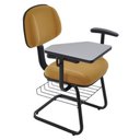 Ver imagem 1 de Cadeira Universitária Secretária Classic Amarelo