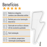 Painel Luminoso Letreiro Criativo Raio - Neon Led Branco - 6