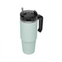 Ver imagem 2 de Caneca Wolff Térmica Parede Dupla e Canudo Verde 890ml 20983