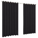 Ver imagem 2 de Cortina Oxford Preto 2,80 X 1,80 Sala/quarto