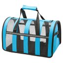 Ver imagem 3 de Bolsa Transporte Pet Cachorro Gato Animais Estimaçao Faixa Refletiva Passeio Viagem Caminhada Confor