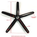 Ver imagem 6 de Estrela em Aço Plaxmetal Secretária Executiva com Rodizios