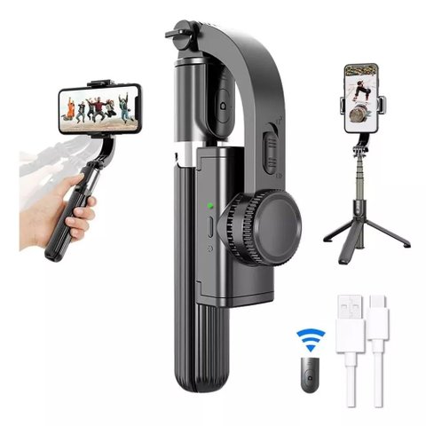 Gimbal Estabilizador P/ Celular Vídeos e Fotos sem Tremor