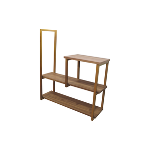 Nicho TRIPLO metalon 100X20 AMAD CLARO/DOURADO  METALICO 03