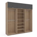 Ver imagem 2 de Closet com Maleiro Fechado 220 cm Frame Yescasa