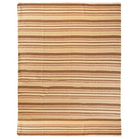Tapete Kilim Stripe Artesanal 3,00x3,97 Persas / Artesanais