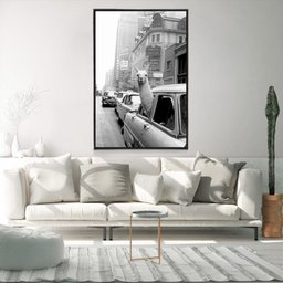 Quadro Decorativo Vertical Vintage Ilhama Com Moldura e Sem Vidro 60x90 - 3