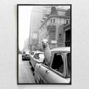 Ver imagem 1 de Quadro Decorativo Vertical Vintage Ilhama Com Moldura e Sem Vidro 60x90