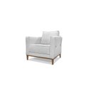 Ver imagem 2 de Poltrona Brest Linho Cinza Grigio