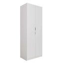 Ver mais imagens de Guarda-Roupa Planejado 2 Portas com Cabideiro e 2 Gavetas Hera CabeCasa MadeiraOriginals Branco/Algodão