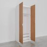 Guarda-roupa 2 Portas com Cabideiro e 2 Gavetas Hera CabeCasa MadeiraOriginals - 10