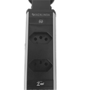 Ver imagem 4 de Torre de Tomada Multiplug 2 Tomadas 1 Usb e 1 Usbc Inox