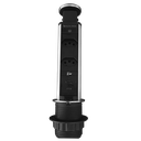 Ver imagem 1 de Torre de Tomada Multiplug 2 Tomadas 1 Usb e 1 Usbc Inox