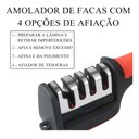 Ver imagem 4 de Afiador Amolador de Facas 3 Opções de Afiar Profissional