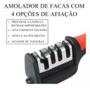 Ver imagem 4 de Afiador Amolador de Facas 3 Opções de Afiar Profissional