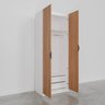 Guarda-Roupa 2 Portas com Cabideiro e 2 Gavetas Hera CabeCasa MadeiraMadeira - 11