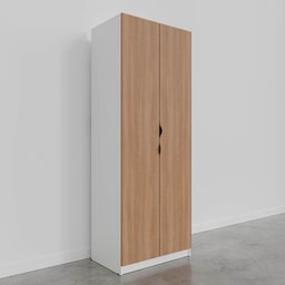 Guarda-Roupa 2 Portas com Cabideiro e 2 Gavetas Hera CabeCasa MadeiraMadeira - 12