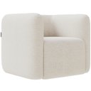 Ver imagem 6 de Poltrona Decorativa para Sala de Estar Fixa Living Peônia K01 Bouclê Creme - Lyam Decor