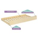 Ver imagem 5 de Cama Auxiliar Laca Prime Ii Casatema MadeiraOriginals Marrom