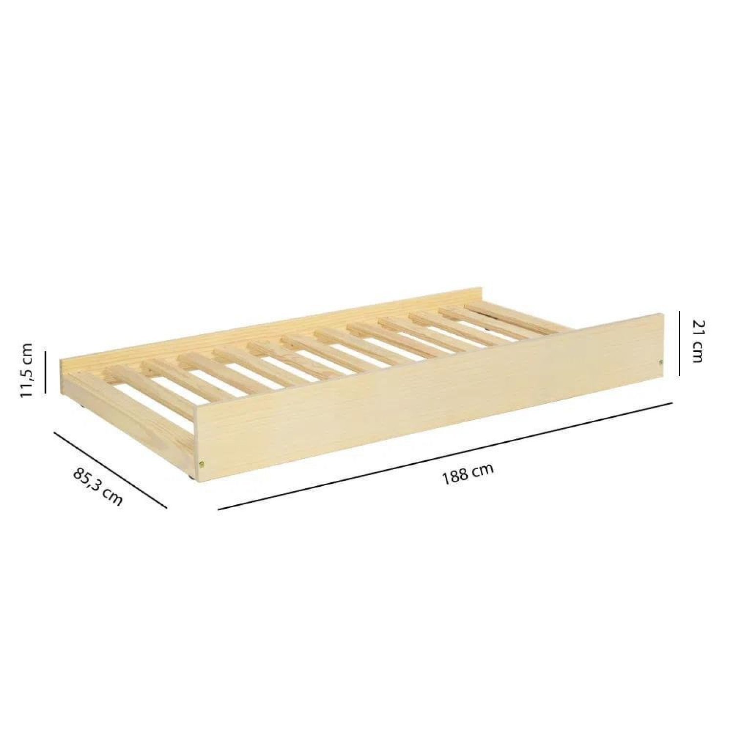 Cama Auxiliar Prime II Casatema - 3