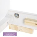 Ver imagem 5 de Cama Auxiliar Laca Prime Ii Casatema MadeiraOriginals