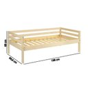 Ver imagem 4 de Cama Infantil em Madeira Maciça Prime Casatema MadeiraOriginals Marrom