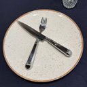 Ver imagem 6 de Garfo para Churrasco Inox Liso 20cm Talher Avulso Rodizio Restaurante Buffet de Mesa