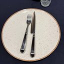 Ver imagem 4 de Garfo para Churrasco Inox Liso 20cm Talher Avulso Rodizio Restaurante Buffet de Mesa