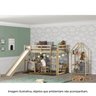 Cama Infantil Prime Alta II com Escorregador Casatema MadeiraOriginals - 10