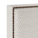 Ver mais imagens de Cabeceira Box Solteiro Com Tachas 100 cm Vicenza L02 Bouclê Cru - Lyam Decor