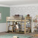 Ver imagem 1 de Cama Infantil Prime Alta II em Madeira Maciça Casatema MadeiraOriginals