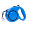 Guia Retrátil 3 Metros para Cães Pet ninho Guia Retrátil 5M Azul - 6