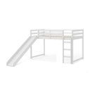 Ver imagem 2 de Cama Infantil Prime Alta II com Escorregador Laca Casatema MadeiraOriginals