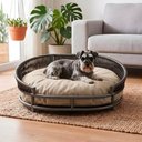 Ver imagem 1 de Cama Caminha Pet Sofá 75cm Futon Oval Acquablock