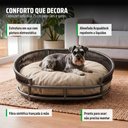 Ver imagem 5 de Cama Caminha Pet Sofá 75cm Futon Oval Acquablock