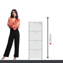 Ver imagem 6 de Arquivo para Pasta Suspensa com Chave 4 Gavetas P25 Pandin