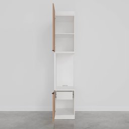 Mesa de Cabeceira Modular Esquerda 2 Portas 1 Gaveta Hera CabeCasa MadeiraMadeira - 11