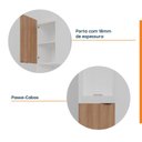Ver imagem 6 de Mesa de Cabeceira Modular Esquerda 2 Portas 1 Gaveta Hera CabeCasa MadeiraOriginals