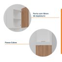 Ver imagem 6 de Mesa de Cabeceira Modular Direita 2 Portas 1 Gaveta Hera CabeCasa MadeiraOriginals