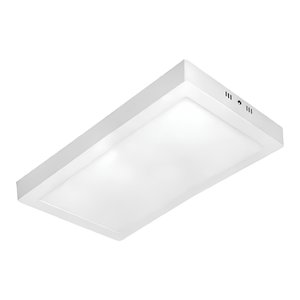 Luminária Plafon de Led 30x60 Sobrepor 36w Luz Branco Frio 6000k Bivolt