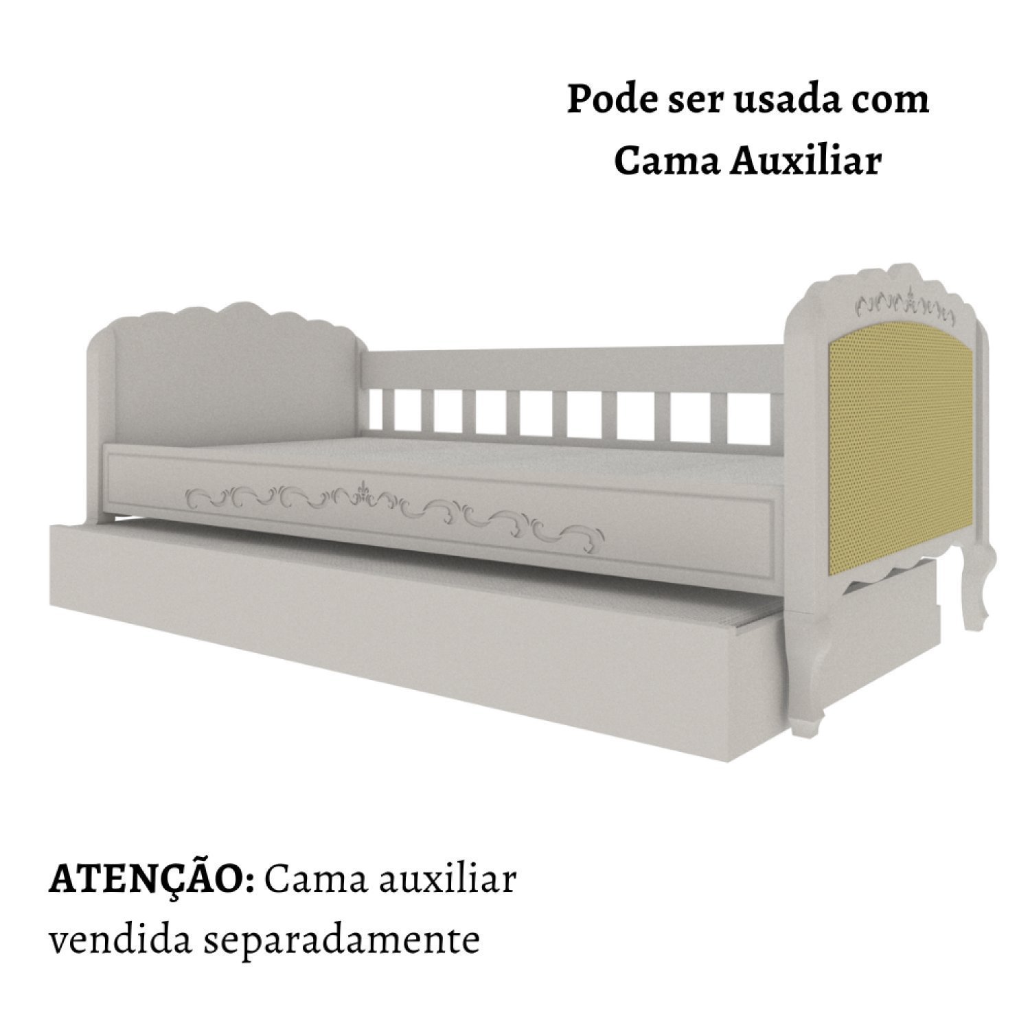 Cama Sofá Infantil Versailles - 9