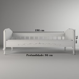 Cama Sofá Infantil Versailles - 3