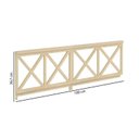 Ver imagem 2 de Grade de Proteção Dupla 100cm Casatema MadeiraOriginals Marrom
