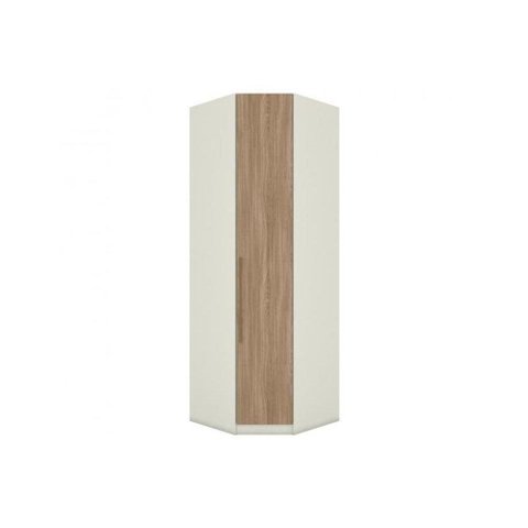 Guarda Roupa Closet de Quarto Canto Oblíquo Seletto MC07 C- 1 Porta Areia-Jequitibá - Henn