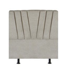 Cabeceira Estofada Casal 140CM Bélgica Linho Bege - D A DECOR D&A Decor - 2