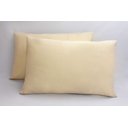 Ver imagem 1 de Kit 2 Fronhas king 50x90 100% Algodão 200 Fios Bainha Caqui