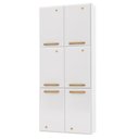 Ver imagem 3 de Paneleiro Duplo 6 Portas 70cm Diamante New Telasul