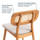 Ver imagem 5 de Kit 2 Cadeiras Madeira Maciça Liz CabeCasa MadeiraOriginals Amarelo/Mel