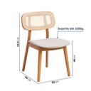 Ver imagem 2 de Kit 2 Cadeiras Madeira Maciça Liz CabeCasa MadeiraOriginals